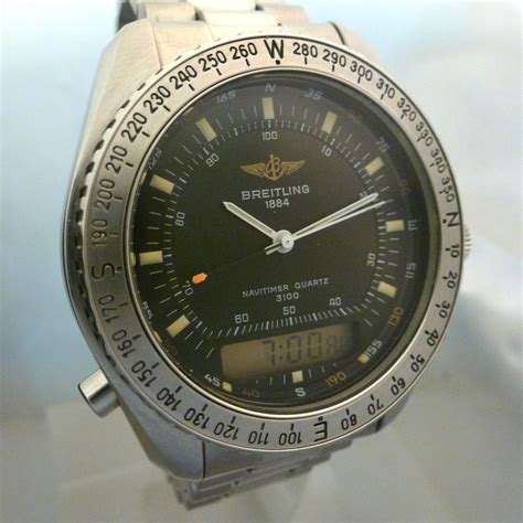 breitling quartz vintage|breitling quartz navitimer.